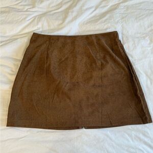 SHEIN Brown Pencil Skirt